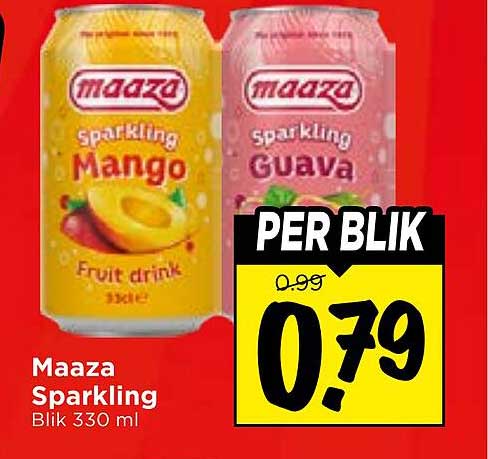 Maaza Sparkling Blik 330 ml