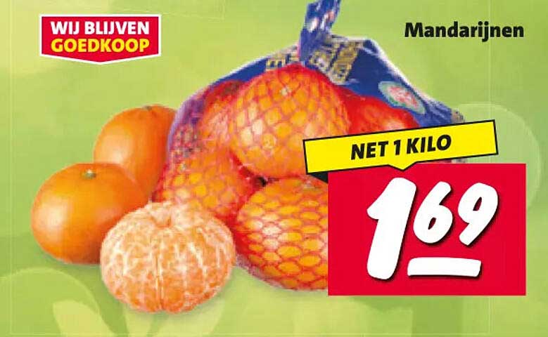 Mandarijnen NET 1 KILO