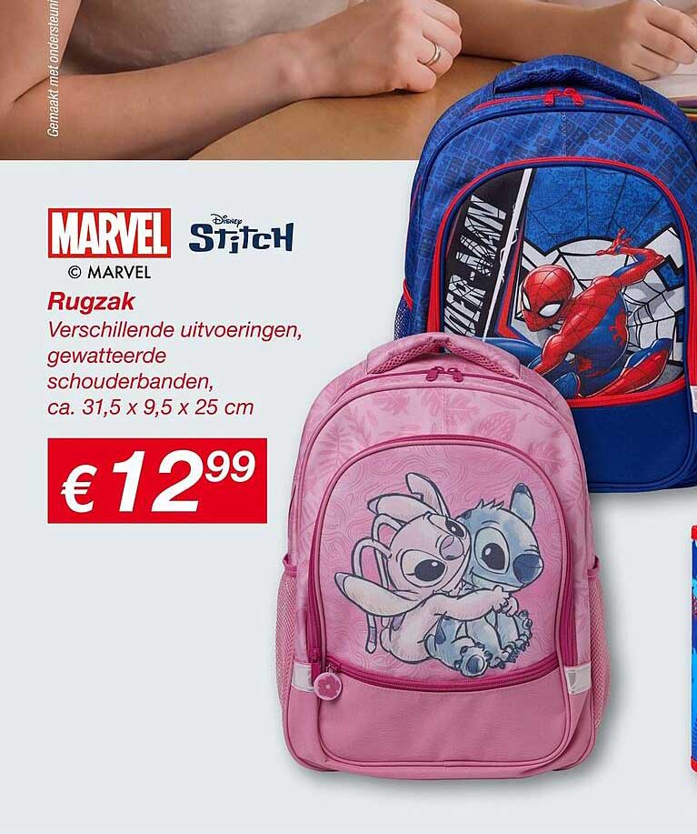 MARVEL Disney Stitch Rugzak