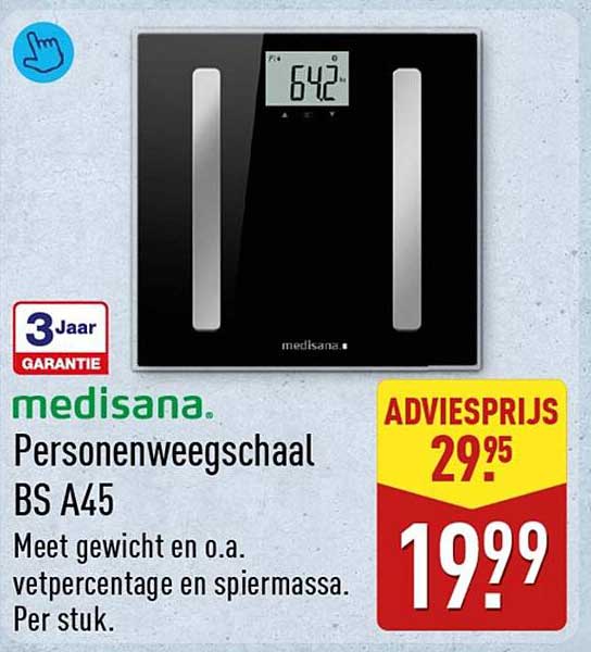 medisana Personenweegschaal BS A45