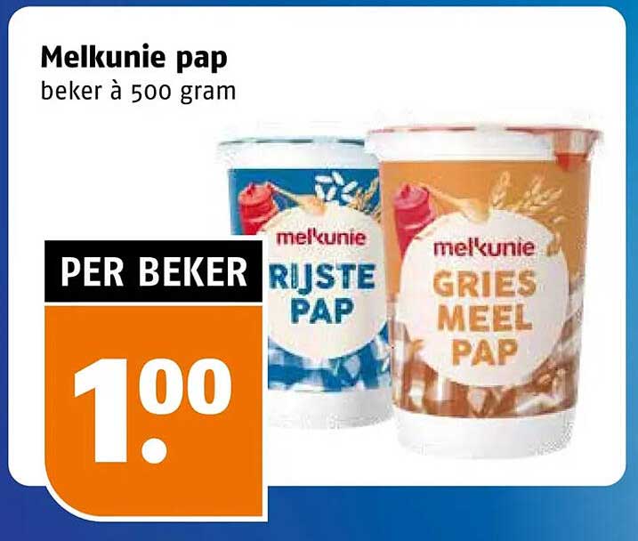 Melkunie pap beker à 500 gram
