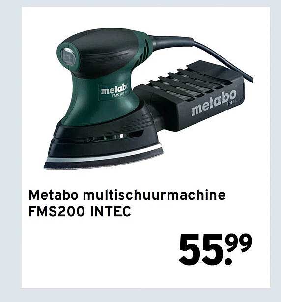 Metabo multischuurmachine FMS200 INTEC