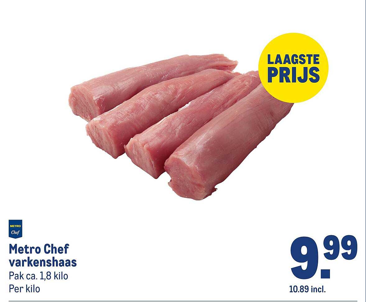 Metro Chef varkenshaas