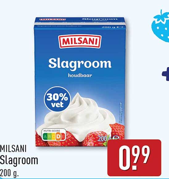 MILSANI Slagroom 200 g