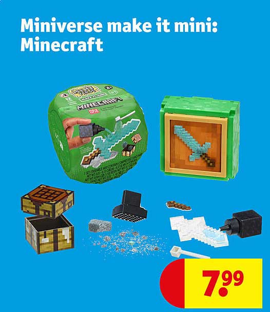 Miniverse make it mini: Minecraft