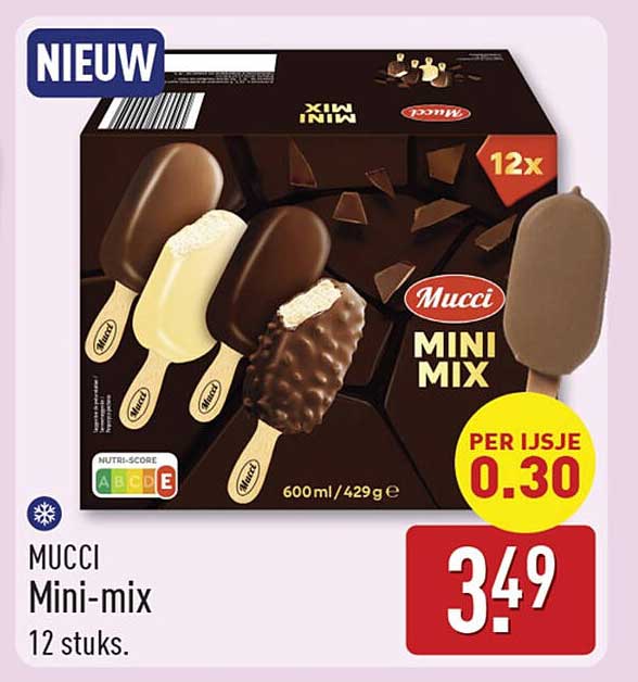 MUCCI Mini-mix 12 stuks.