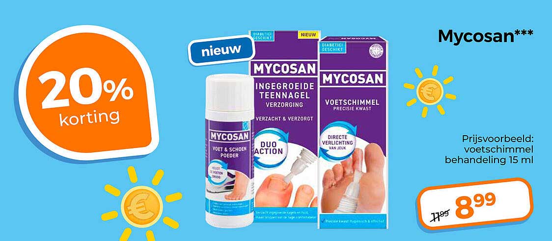 Mycosan*** 20% korting