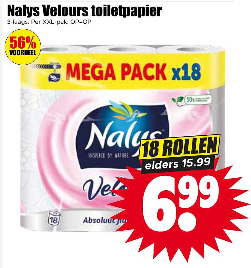 Nalys Velours toiletpapier