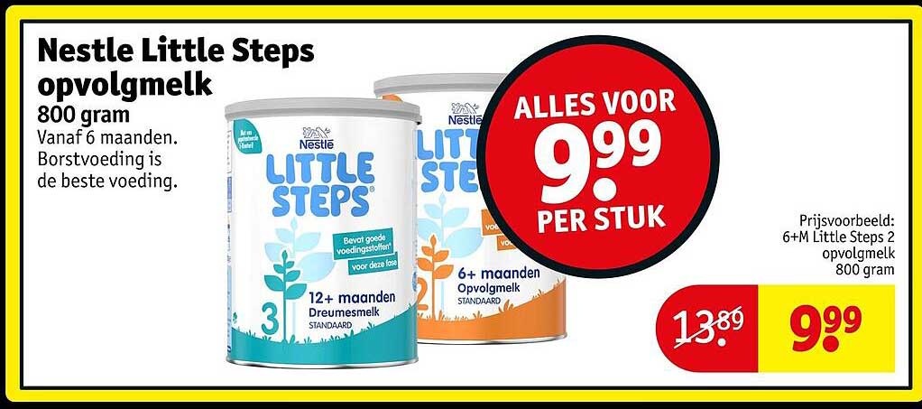 Nestle Little Steps opvolgmelk 800 gram