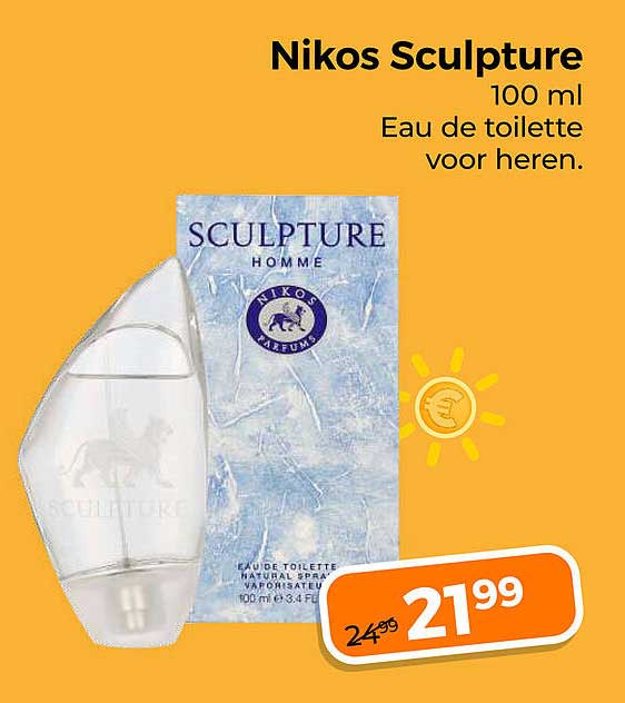 Nikos Sculpture 100 ml Eau de toilette voor heren