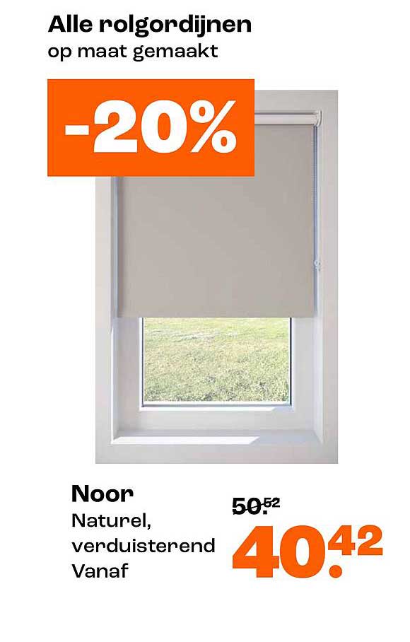 Noor Naturel, verduisterend Vanaf -20%
