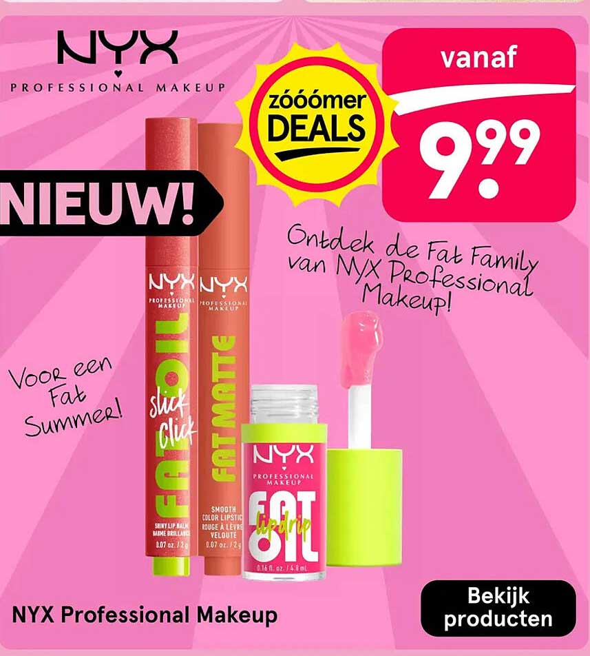NYX Professional Makeup vanaf