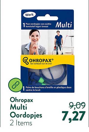 Ohropax Multi Oordopjes 2 Items