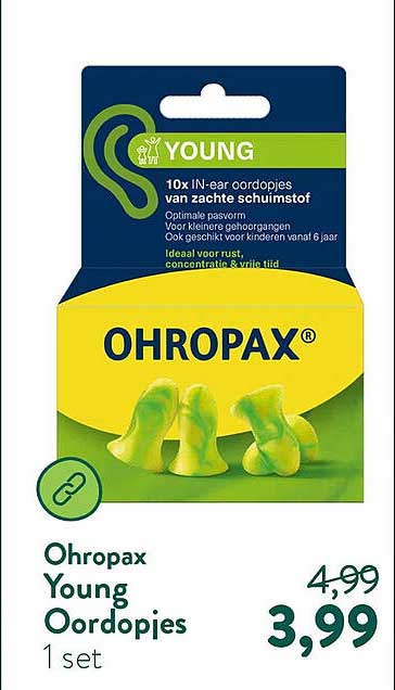Ohropax Young Oordopjes