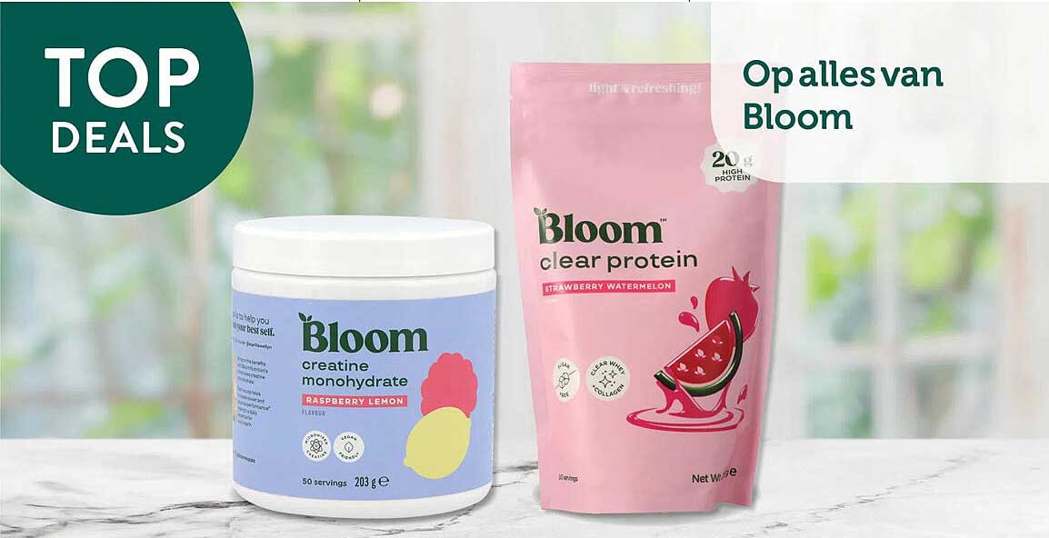 Op alles van Bloom