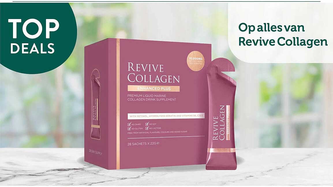 Op alles van Revive Collagen