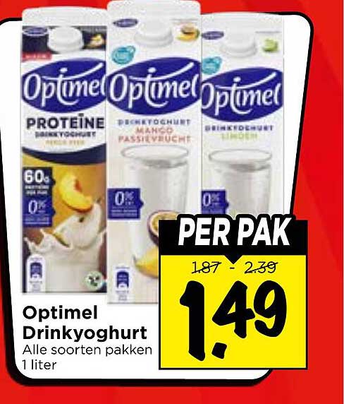 Optimel Drinkyoghurt