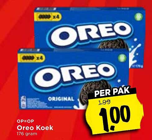 Oreo Koek 176 gram OP=OP