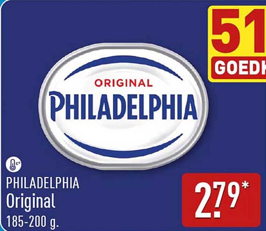 Philadelphia Original 185-200 g.