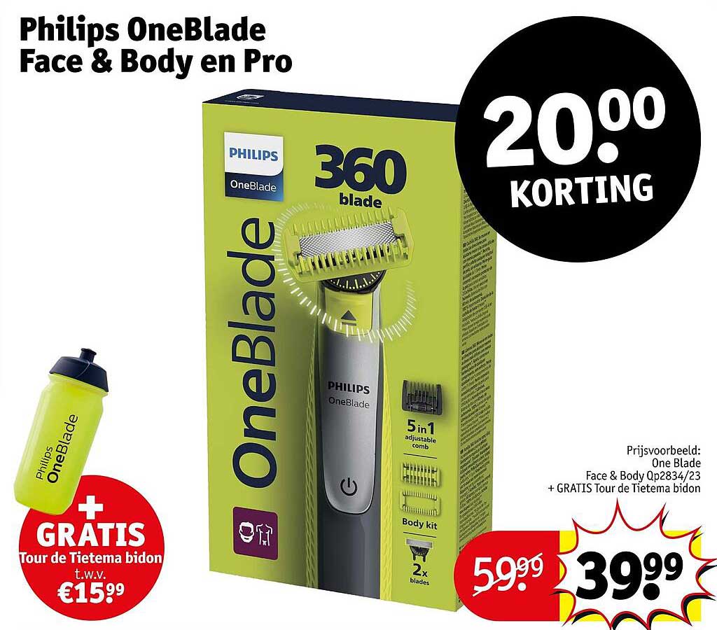 Philips OneBlade Face & Body en Pro
