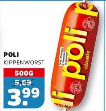 POLI KIPPENWORST 500G