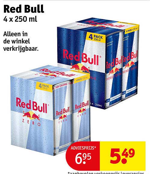Red Bull 4 x 250 ml