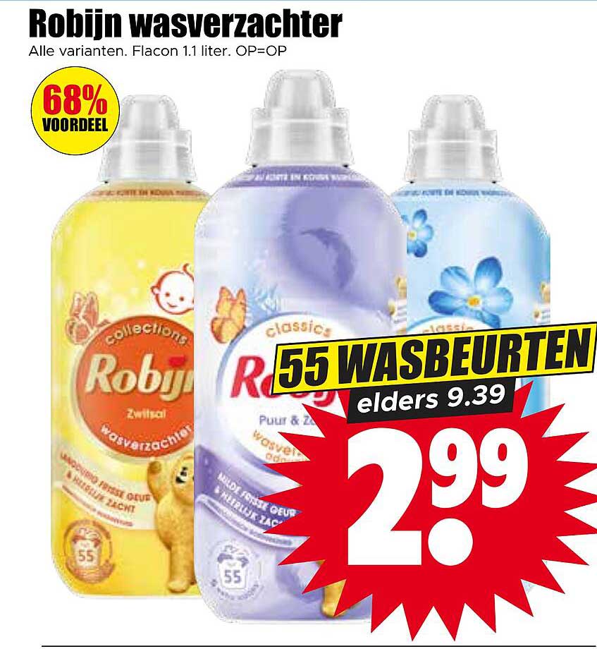 Robijn wasverzachter