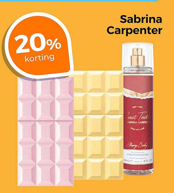Sabrina Carpenter 20% korting