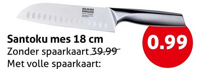 Santoku mes 18 cm