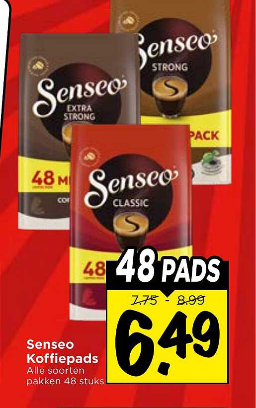 Senseo Koffiepads Alle soorten pakken 48 stuks 48 PADS