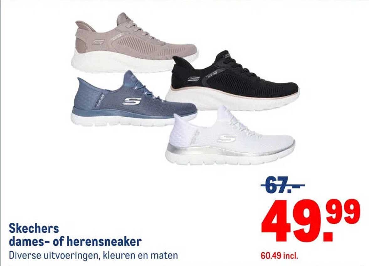 Skechers dames- of herensneaker