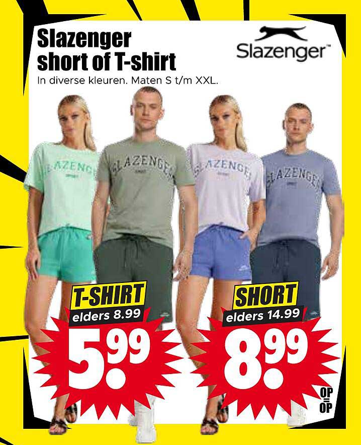 Slazenger short of T-shirt