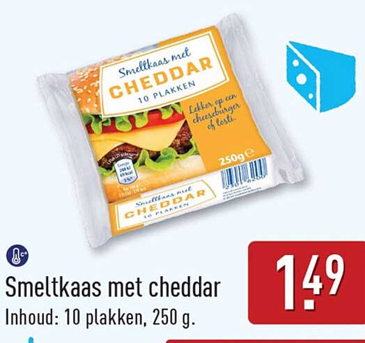 Smeerkaas met cheddar