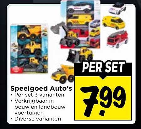 Speelgoed Auto's
