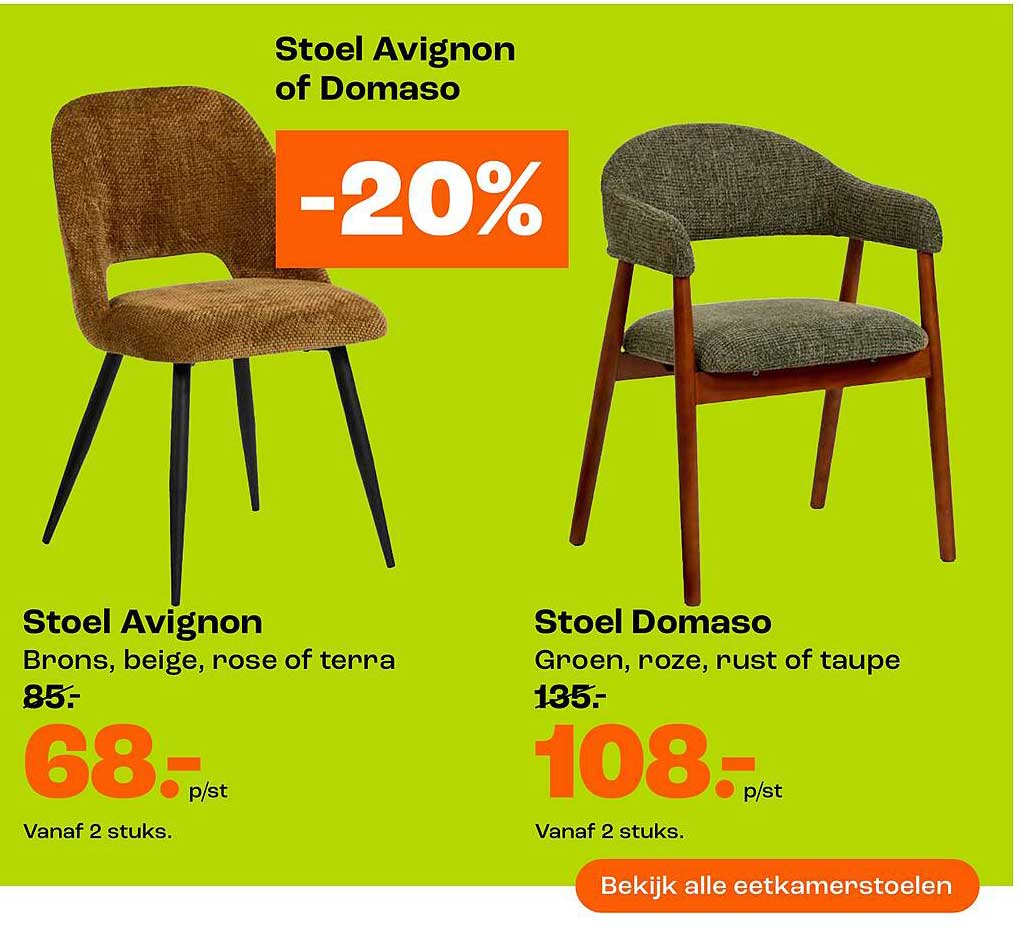 Stoel Avignon of Domaso -20%