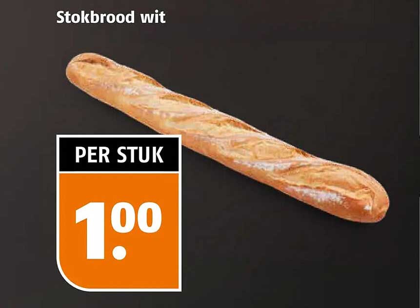 Stokbrood wit