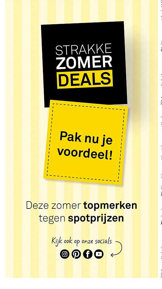 STRAKKE ZOMER DEALS