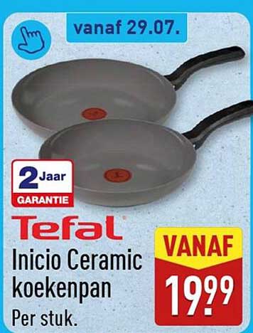 Tefal Inicio Ceramic koekenpan Per stuk. Vanaf 29.07. vanaf