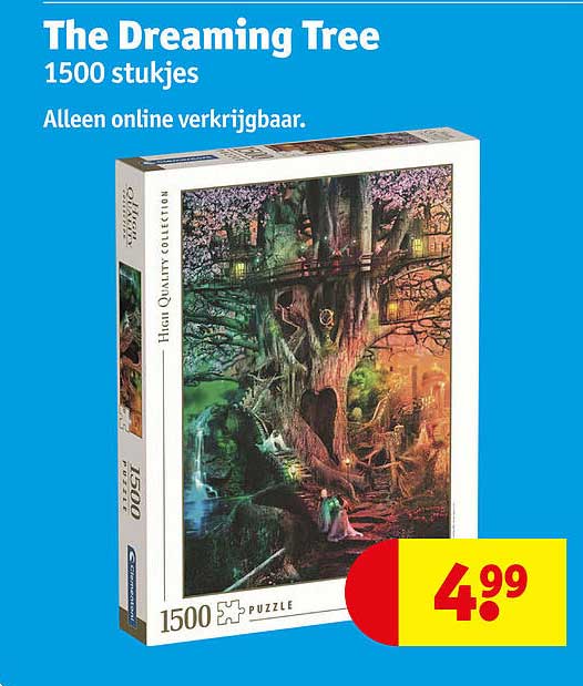 The Dreaming Tree 1500 stukjes Alleen online verkrijgbaar.