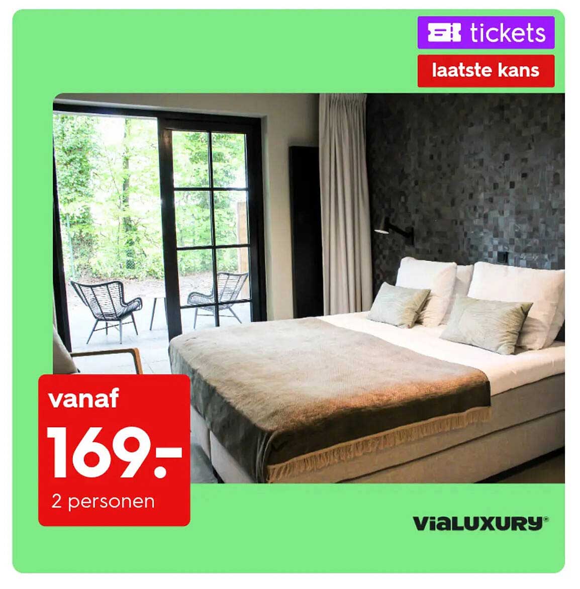 tickets laatste kans viaLUXURY