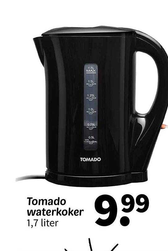 Tomado waterkoker 1,7 liter
