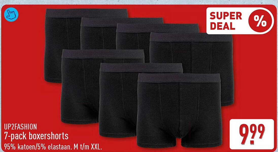 UP2FASHION 7-pack boxershorts