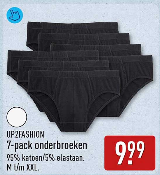 UP2FASHION 7-pack onderbroeken