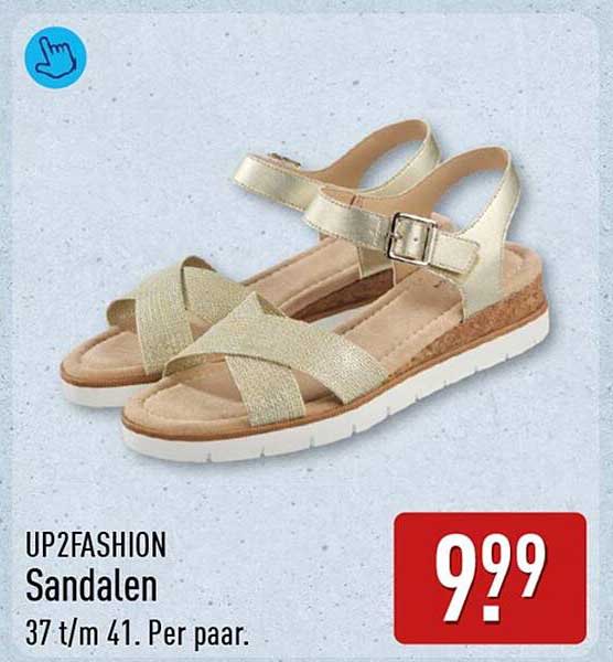 UP2FASHION Sandalen 37 t/m 41. Per paar.