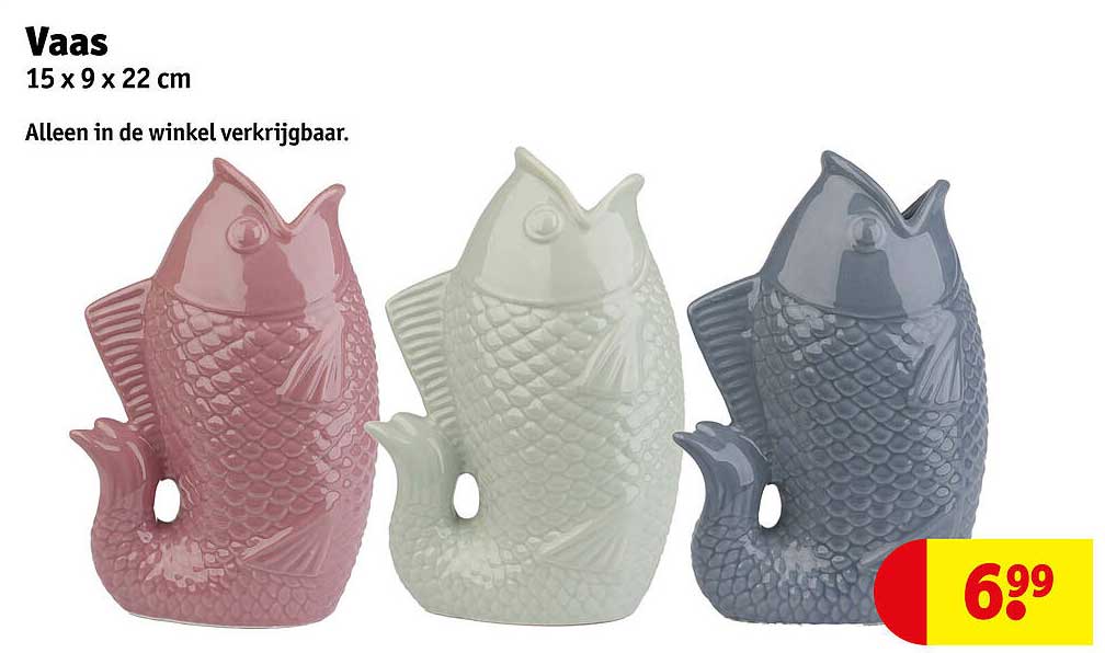 Vaas 15 x 9 x 22 cm Alleen in de winkel verkrijgbaar.