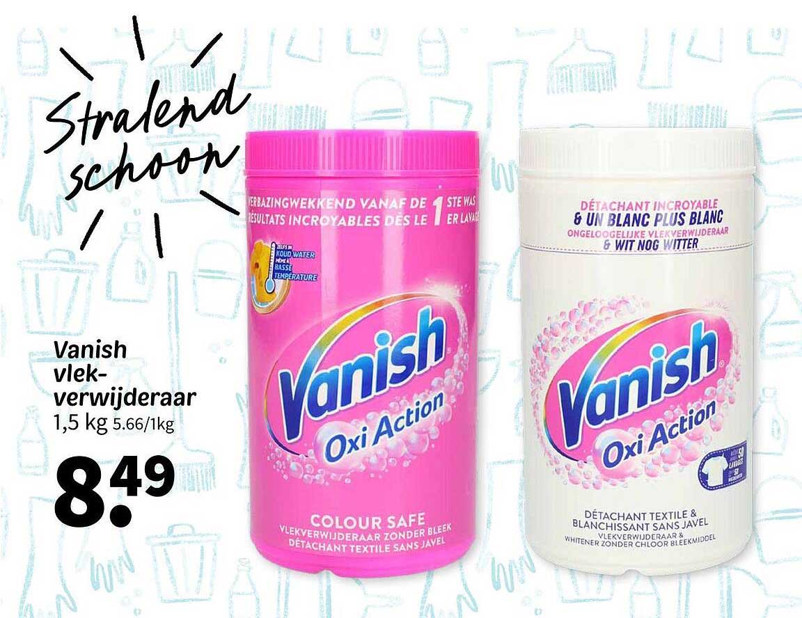 Vanish vlekverwijderaar