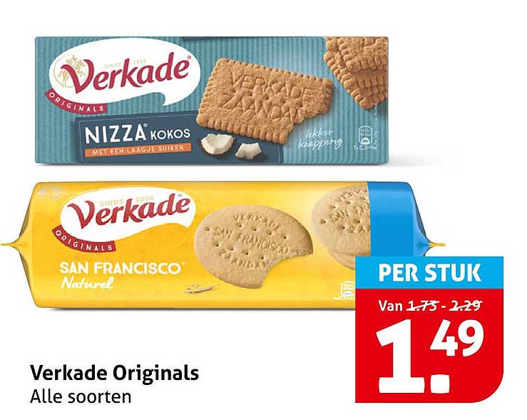 Verkade Originals Alle soorten PER STUK