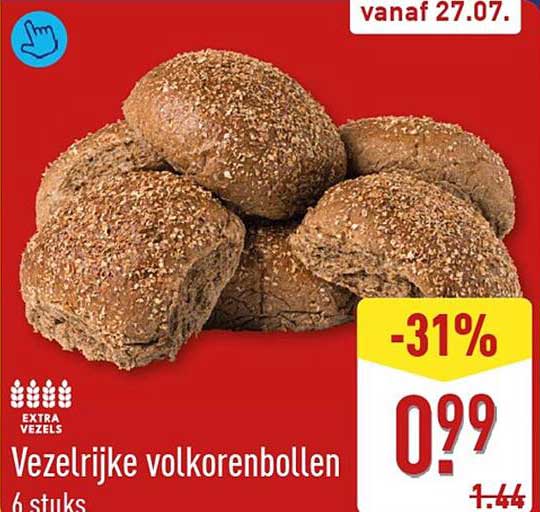 Vezelrijke volkorenbollen