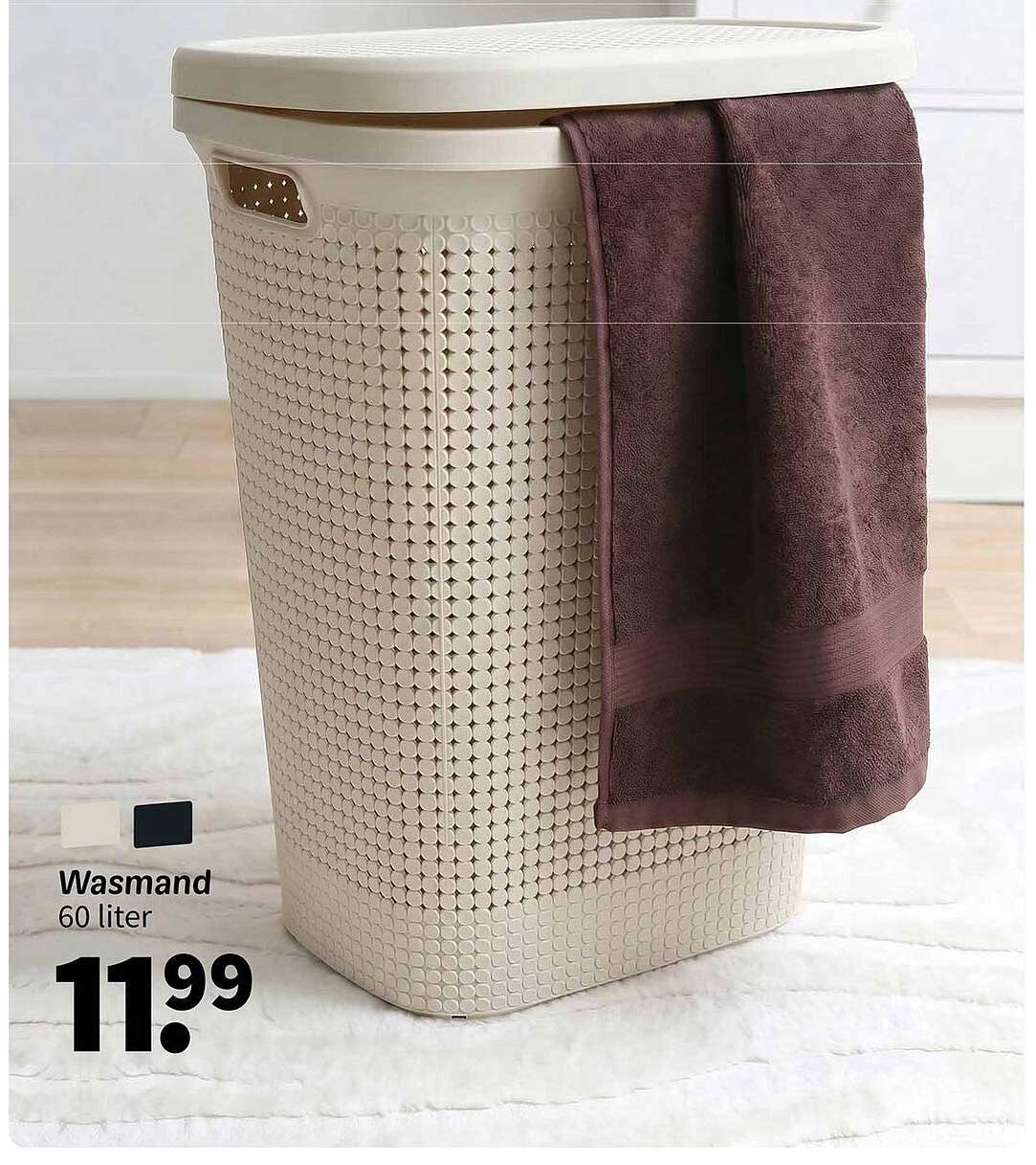 Wasmmand 60 liter