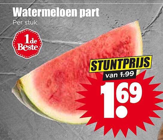 Watermeloen part